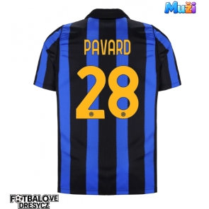 Inter Milan Benjamin Pavard #28 Domácí Dres 2026-27 Krátký Rukáv Inter Milan Benjamin Pavard #28 Domácí Dres 2026-27 Krátký Rukáv